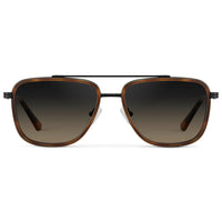 Brown Tortoise / Grey Brown Gradient Lens