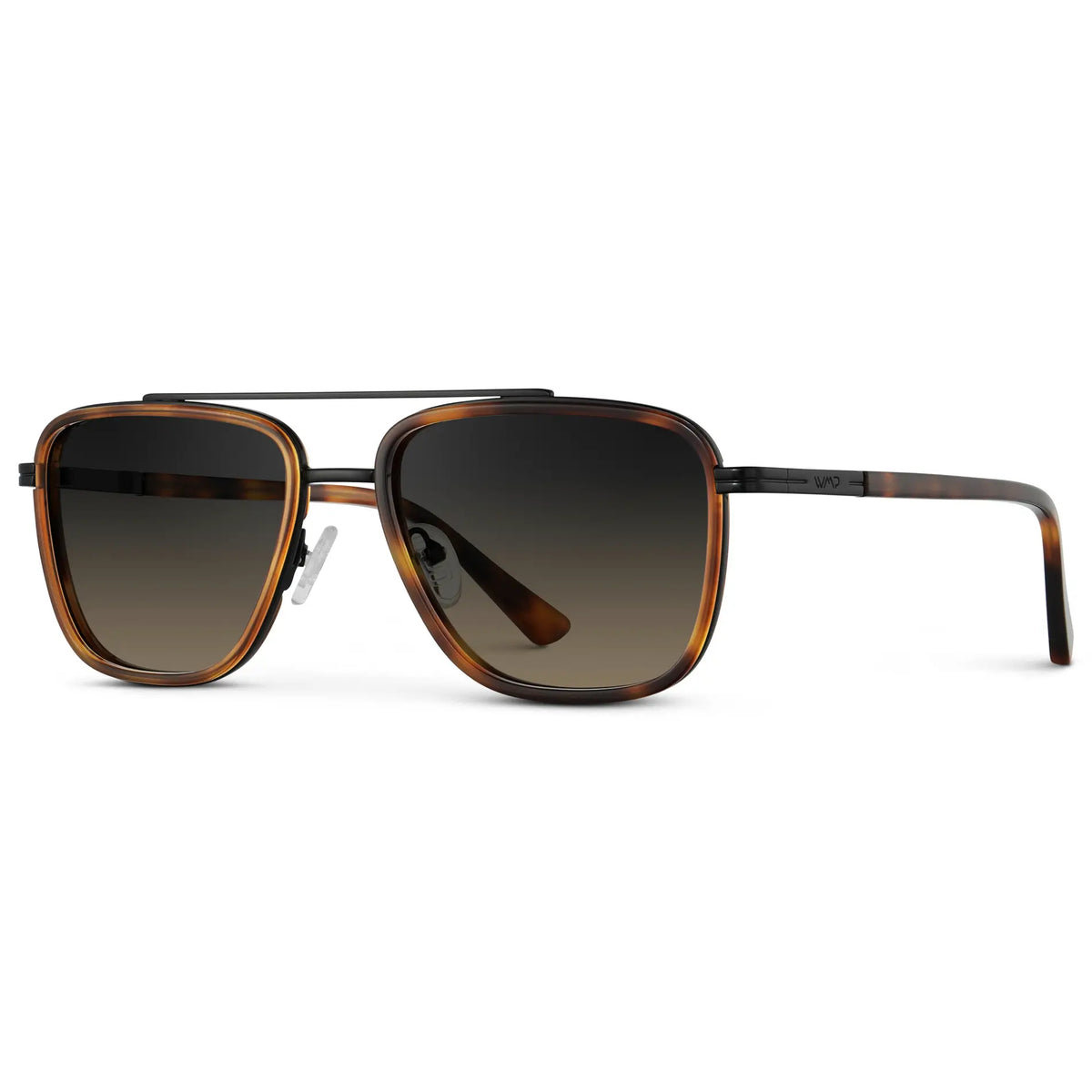 Brown Tortoise / Grey Brown Gradient Lens
